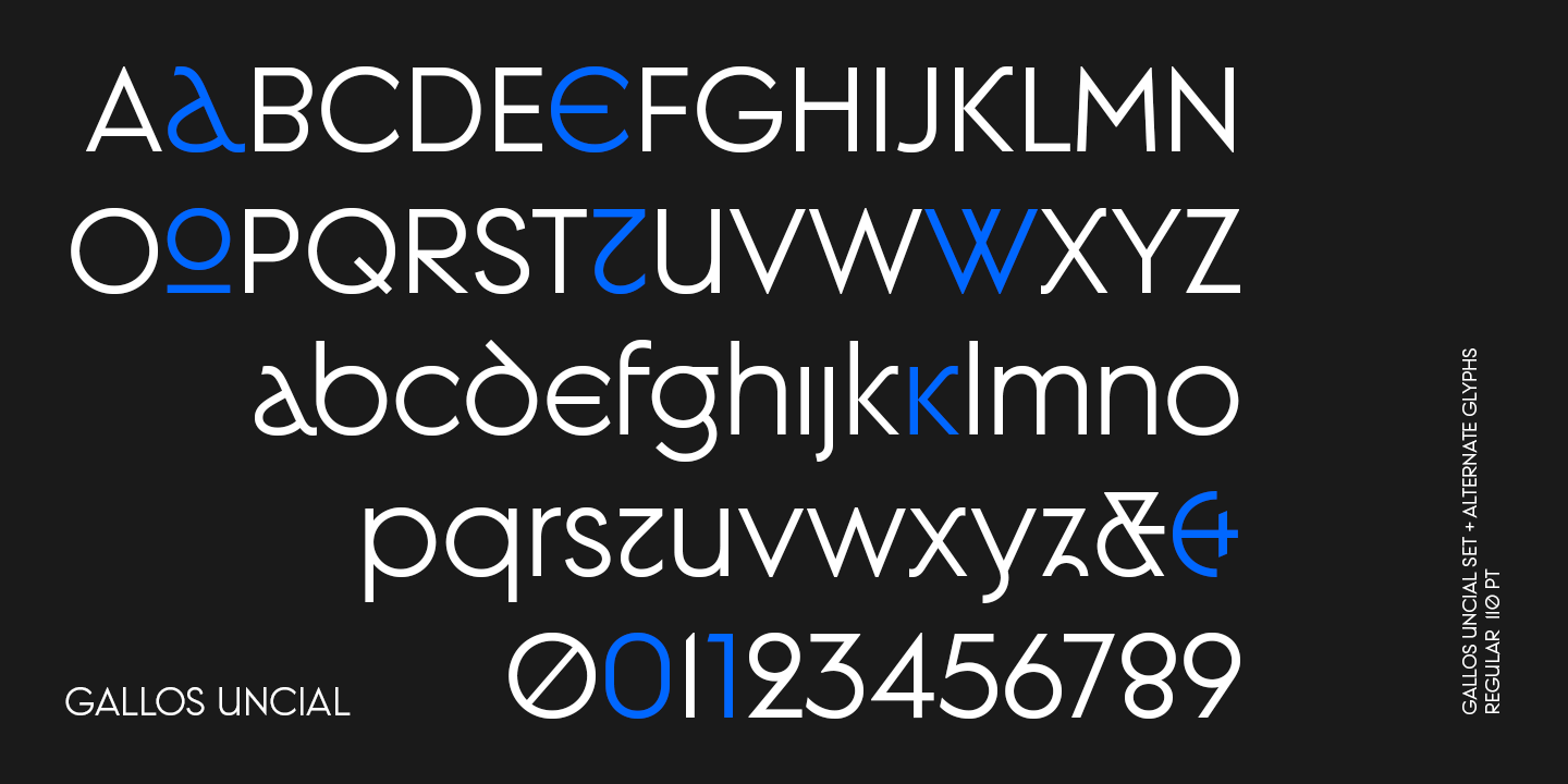 Example font Gallos #8